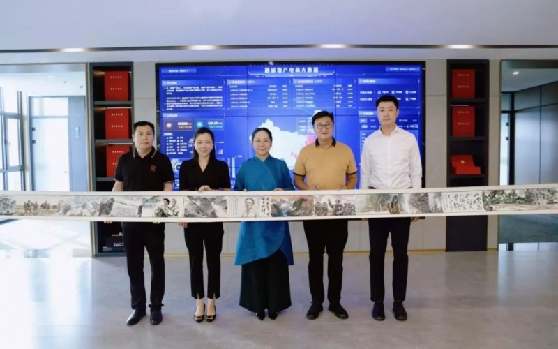 共促新時代婦女事業(yè)發(fā)展，張榮華主席與中國婦女人才網(wǎng)領(lǐng)導(dǎo)交流洽談